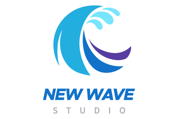 Download Wave Logo. Blue Water Curve. Motion Symb - Logo Collection
