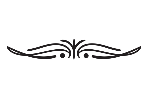 Download Book Page Header. Black Line Curve Divid - Black Collection
