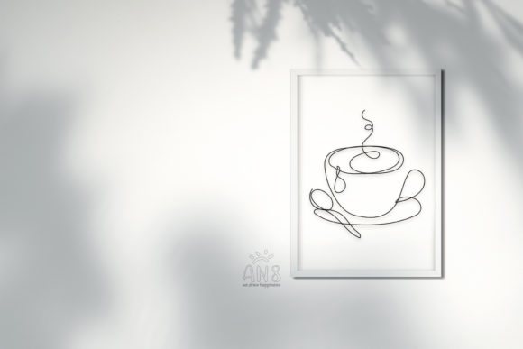 Download Minimal Tea Cup One Line Drawing - Drawing Collection