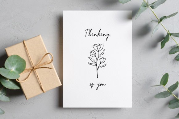 Download Thinking of You Printable Greeting Card - Premium Bundle