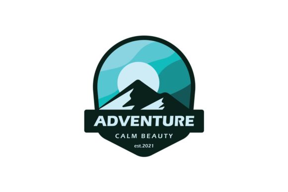 Download Adventure Calm Beauty Logo Badge - Logo Collection