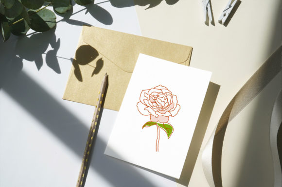 Download Minimal Art Roses Drawing - Drawing Collection